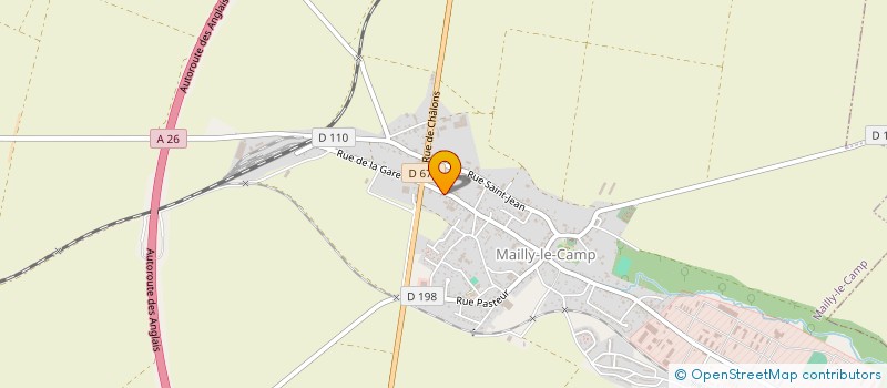 localisation de l'entreprise MONSIEUR CHRISTO HUSSON à MAILLY-LE-CAMP