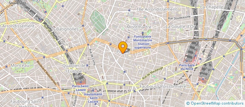 localisation de l'entreprise MONSIEUR CHRISTO ROUSSEV  PARIS