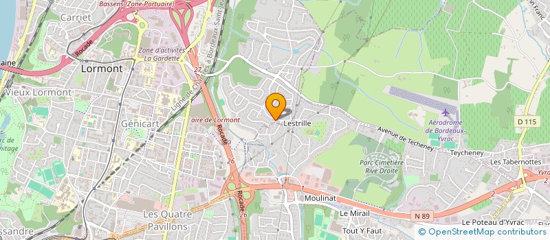 localisation de l'entreprise MONSIEUR CHRISTOBAL VICHES  LORMONT