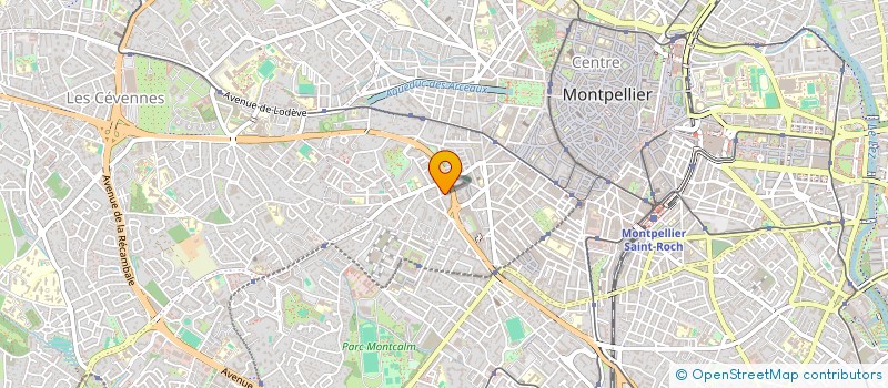 localisation de l'entreprise MONSIEUR CHRISTOFER PEREZ à MONTPELLIER