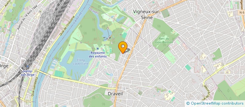 localisation de l'entreprise MONSIEUR CHRISTOFER ROUANET DUPONT à DRAVEIL