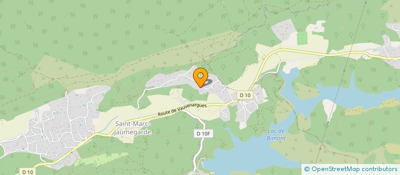 localisation de l'entreprise MONSIEUR CHRISTOHE FRENAY  SAINT-MARC-JAUMEGARDE