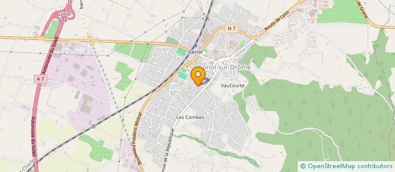 localisation de l'entreprise MONSIEUR CHRISTOHE PERONNET  LORIOL-SUR-DROME