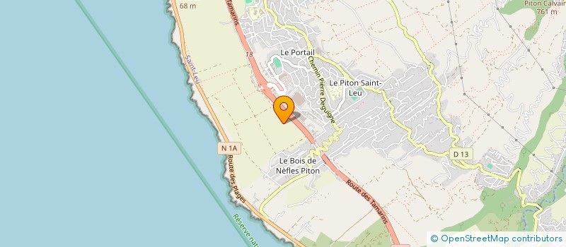 localisation de l'entreprise MONSIEUR CHRISTOL DE BERNARDY DE SIGOYER à SAINT-LEU