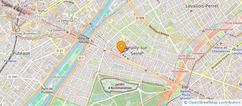 localisation de l'entreprise MONSIEUR CHRISTOPH BOTTINGER à NEUILLY-SUR-SEINE