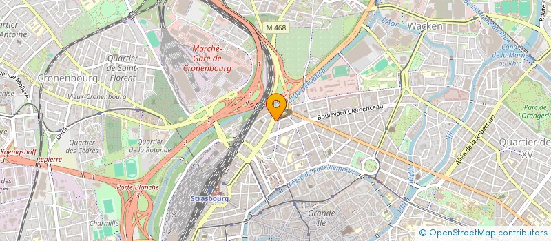 localisation de l'entreprise MONSIEUR CHRISTOPH DE BARRY à STRASBOURG