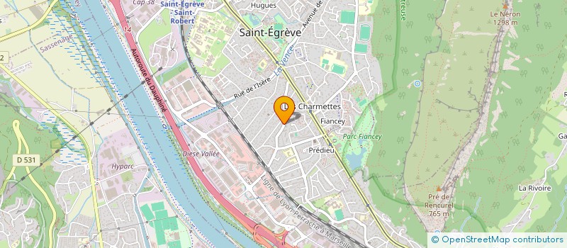 localisation de l'entreprise MONSIEUR CHRISTOPH HENNIG  SAINT-EGREVE