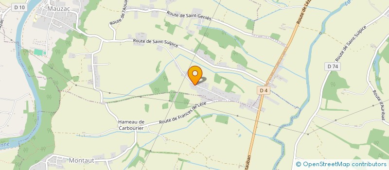 localisation de l'entreprise MONSIEUR CHRISTOPH RUDOLF FISCHER  MAUZAC