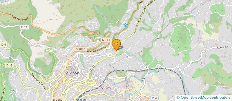 localisation de l'entreprise MONSIEUR CHRISTOPHE ACHINO à GRASSE