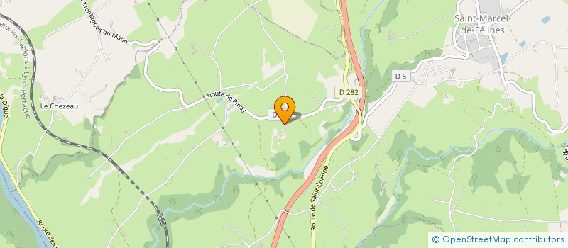 localisation de l'entreprise MONSIEUR CHRISTOPHE ADAM  SAINT-MARCEL-DE-FELINES