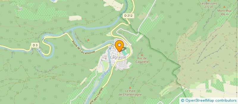 localisation de l'entreprise MONSIEUR CHRISTOPHE ADAMI  LAGRASSE