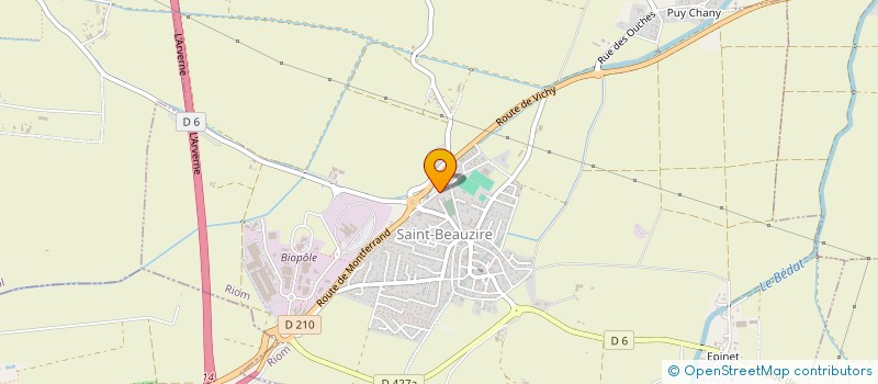 localisation de l'entreprise MONSIEUR CHRISTOPHE AFONSO à SAINT-BEAUZIRE