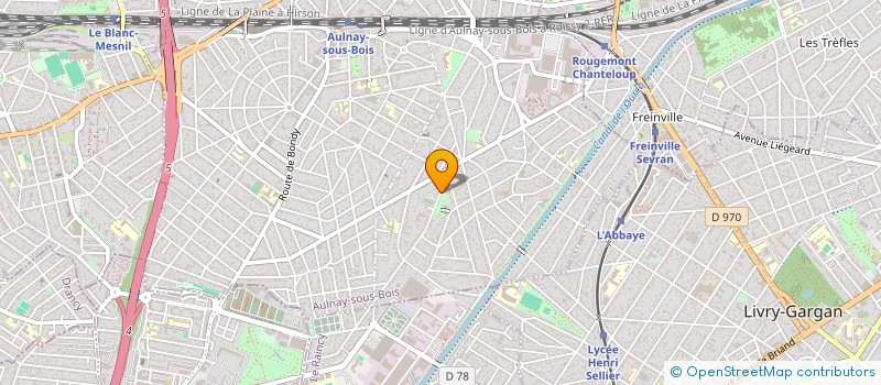 localisation de l'entreprise MONSIEUR CHRISTOPHE AGIUS  AULNAY-SOUS-BOIS