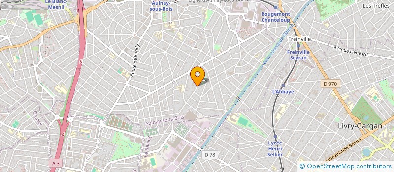 localisation de l'entreprise MONSIEUR CHRISTOPHE AGIUS  AULNAY-SOUS-BOIS