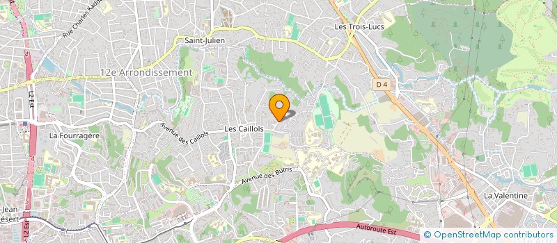 localisation de l'entreprise MONSIEUR CHRISTOPHE AGOSTA à MARSEILLE