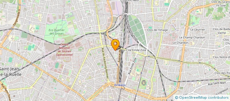 localisation de l'entreprise MONSIEUR CHRISTOPHE AGUILAR  ORLEANS