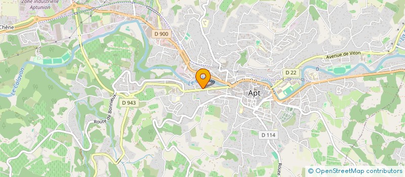 localisation de l'entreprise MONSIEUR CHRISTOPHE AGULHON à APT