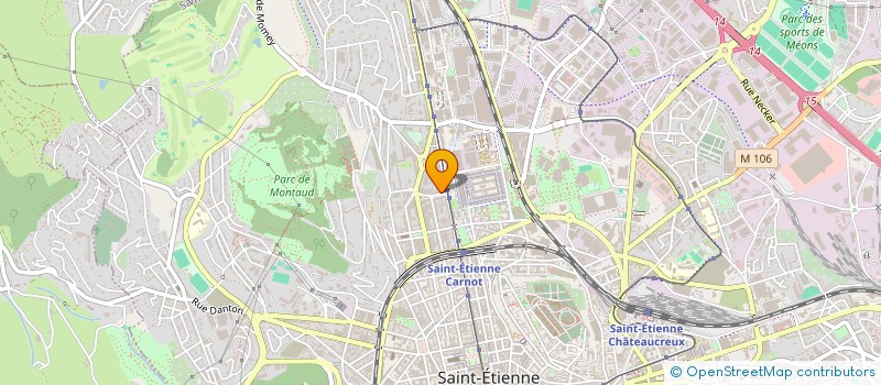 localisation de l'entreprise MONSIEUR CHRISTOPHE AIMO  SAINT-ETIENNE