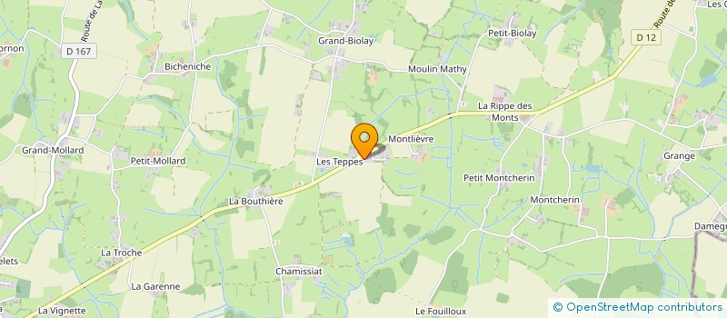 localisation de l'entreprise MONSIEUR CHRISTOPHE ALBANESE  ROMENAY