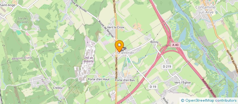 localisation de l'entreprise MONSIEUR CHRISTOPHE ALBERT  SCIENTRIER