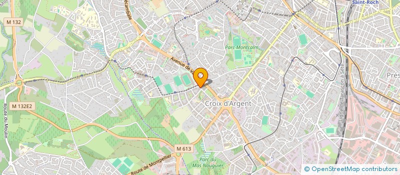 localisation de l'entreprise MONSIEUR CHRISTOPHE ALCARAZ à MONTPELLIER