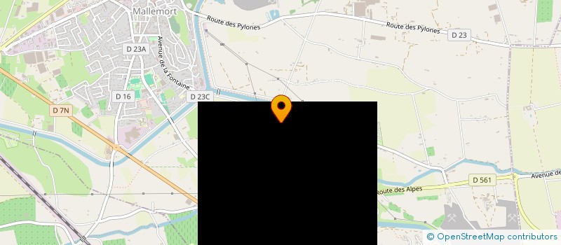 localisation de l'entreprise MONSIEUR CHRISTOPHE ALCARAZ  MALLEMORT