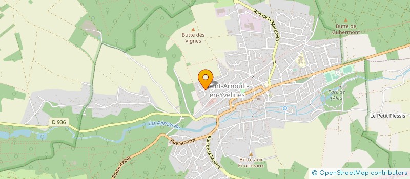 localisation de l'entreprise MONSIEUR CHRISTOPHE ALEXANDRE  SAINT-ARNOULT-EN-YVELINES