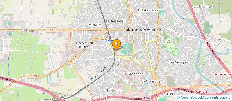 localisation de l'entreprise MONSIEUR CHRISTOPHE ALFRED  SALON-DE-PROVENCE