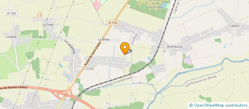 localisation de l'entreprise MONSIEUR CHRISTOPHE ALLAIN  PONTCHATEAU