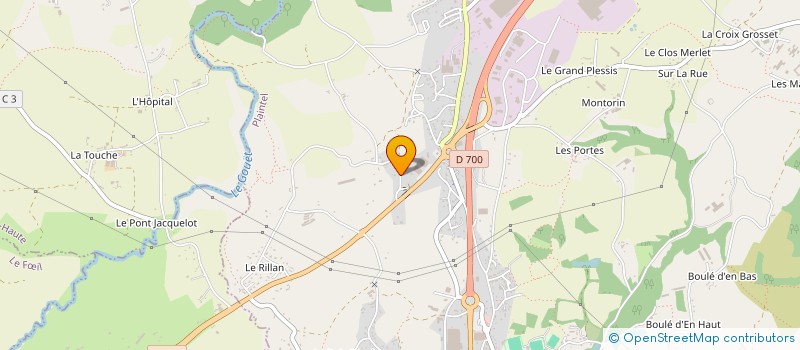 localisation de l'entreprise MONSIEUR CHRISTOPHE ALLAIRE à PLAINTEL