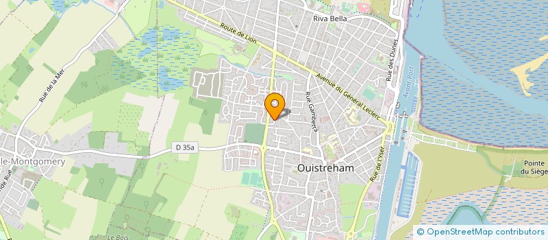 localisation de l'entreprise MONSIEUR CHRISTOPHE ALLAIS  OUISTREHAM