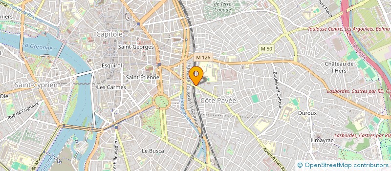 localisation de l'entreprise MONSIEUR CHRISTOPHE ALLARD à TOULOUSE