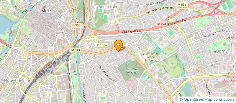 localisation de l'entreprise MONSIEUR CHRISTOPHE ALLART  METZ