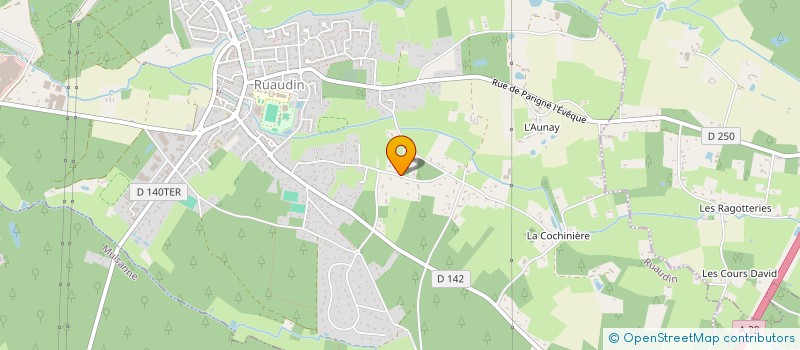 localisation de l'entreprise MONSIEUR CHRISTOPHE ALLETON  RUAUDIN