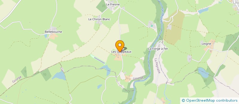 localisation de l'entreprise MONSIEUR CHRISTOPHE ALLEZARD  GOURGE