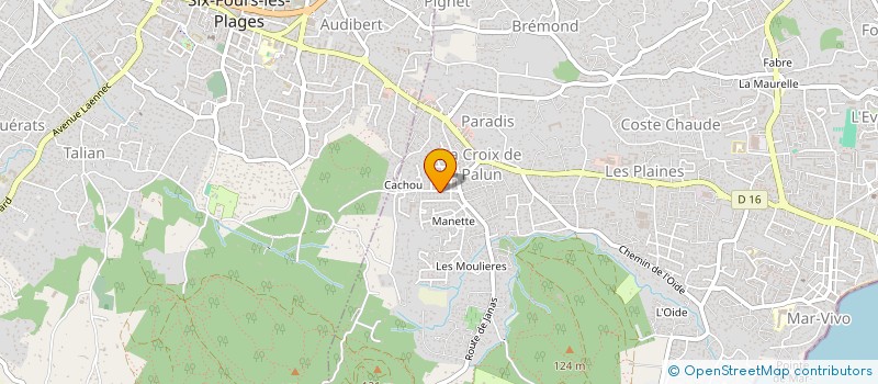 localisation de l'entreprise MONSIEUR CHRISTOPHE ALLIEL à LA SEYNE-SUR-MER