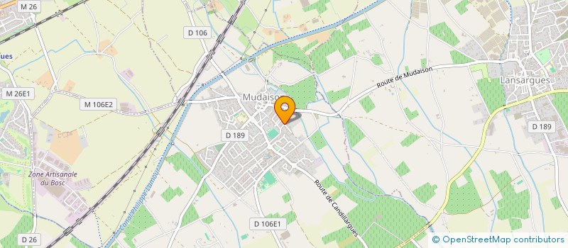 localisation de l'entreprise MONSIEUR CHRISTOPHE AMER  MUDAISON