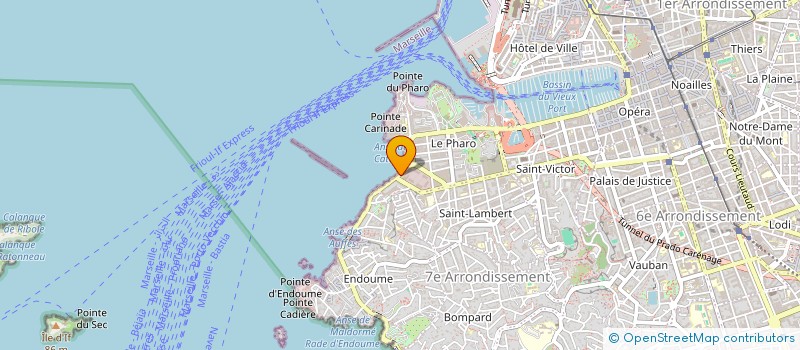 localisation de l'entreprise MONSIEUR CHRISTOPHE AMICO à MARSEILLE