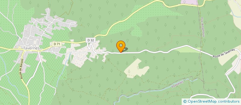 localisation de l'entreprise MONSIEUR CHRISTOPHE AMMARI  TAVERNES