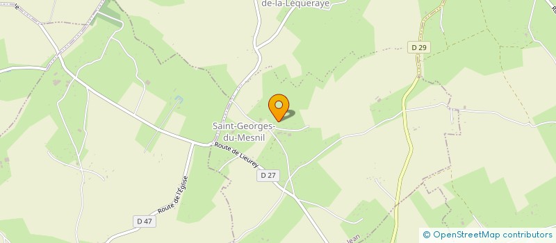 localisation de l'entreprise MONSIEUR CHRISTOPHE AMOURS  EPREVILLE-EN-LIEUVIN