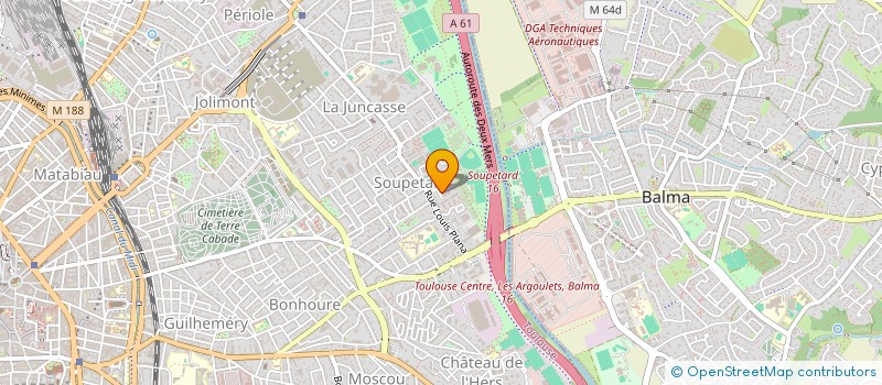 localisation de l'entreprise MONSIEUR CHRISTOPHE ANDONOV à TOULOUSE