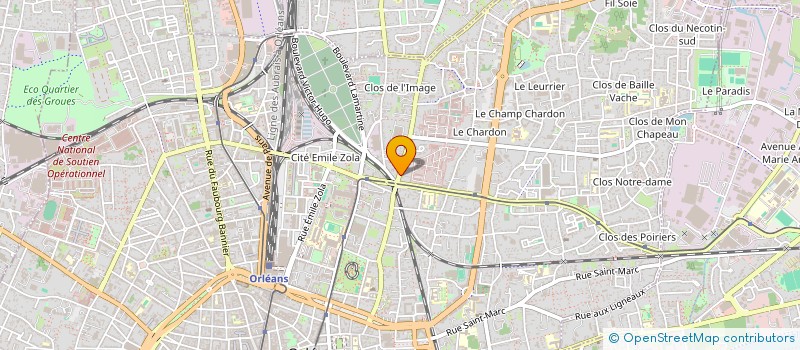 localisation de l'entreprise MONSIEUR CHRISTOPHE ANDRE à ORLEANS