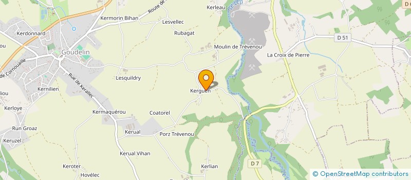 localisation de l'entreprise MONSIEUR CHRISTOPHE ANDRE  LE FAOUET