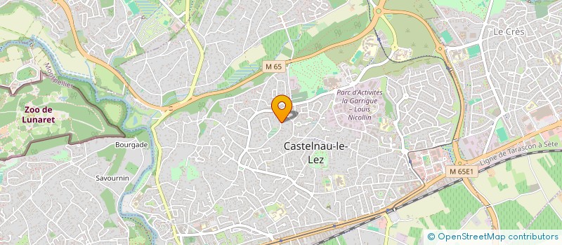 localisation de l'entreprise MONSIEUR CHRISTOPHE ANDRE FOURNIER  CASTELNAU-LE-LEZ