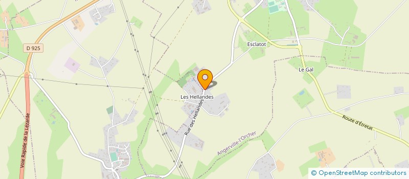 localisation de l'entreprise MONSIEUR CHRISTOPHE ANDRIEU  ANGERVILLE L'ORCHER