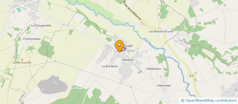 localisation de l'entreprise MONSIEUR CHRISTOPHE ANGELLOZ-NICOUD  LA ROCHETTE