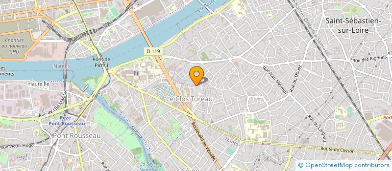 localisation de l'entreprise MONSIEUR CHRISTOPHE ANGER  SAINT-SEBASTIEN-SUR-LOIRE