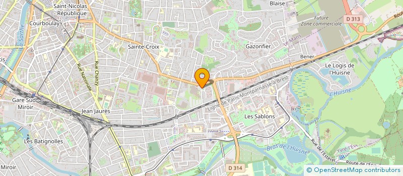 localisation de l'entreprise MONSIEUR CHRISTOPHE ANNAT  LE MANS