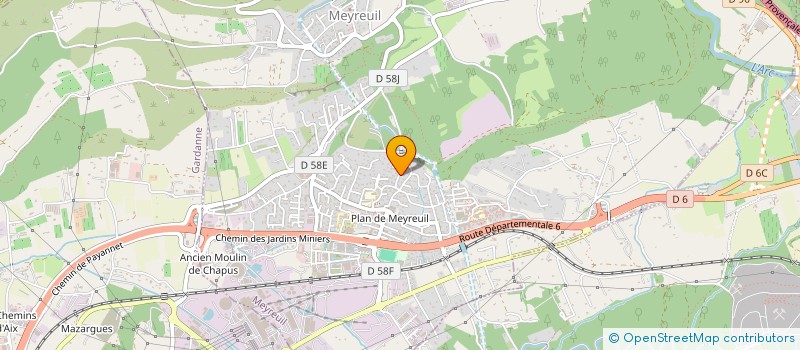 localisation de l'entreprise MONSIEUR CHRISTOPHE ANTEQUERA  MEYREUIL