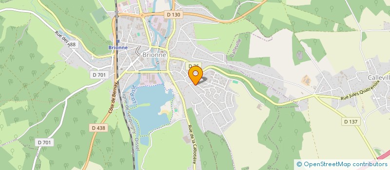 localisation de l'entreprise MONSIEUR CHRISTOPHE ANTHOR  BRIONNE